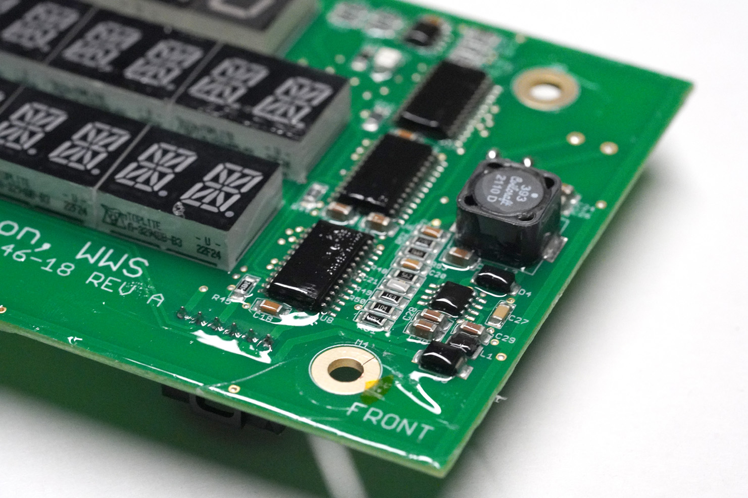 PCB Board with thick conformal coating