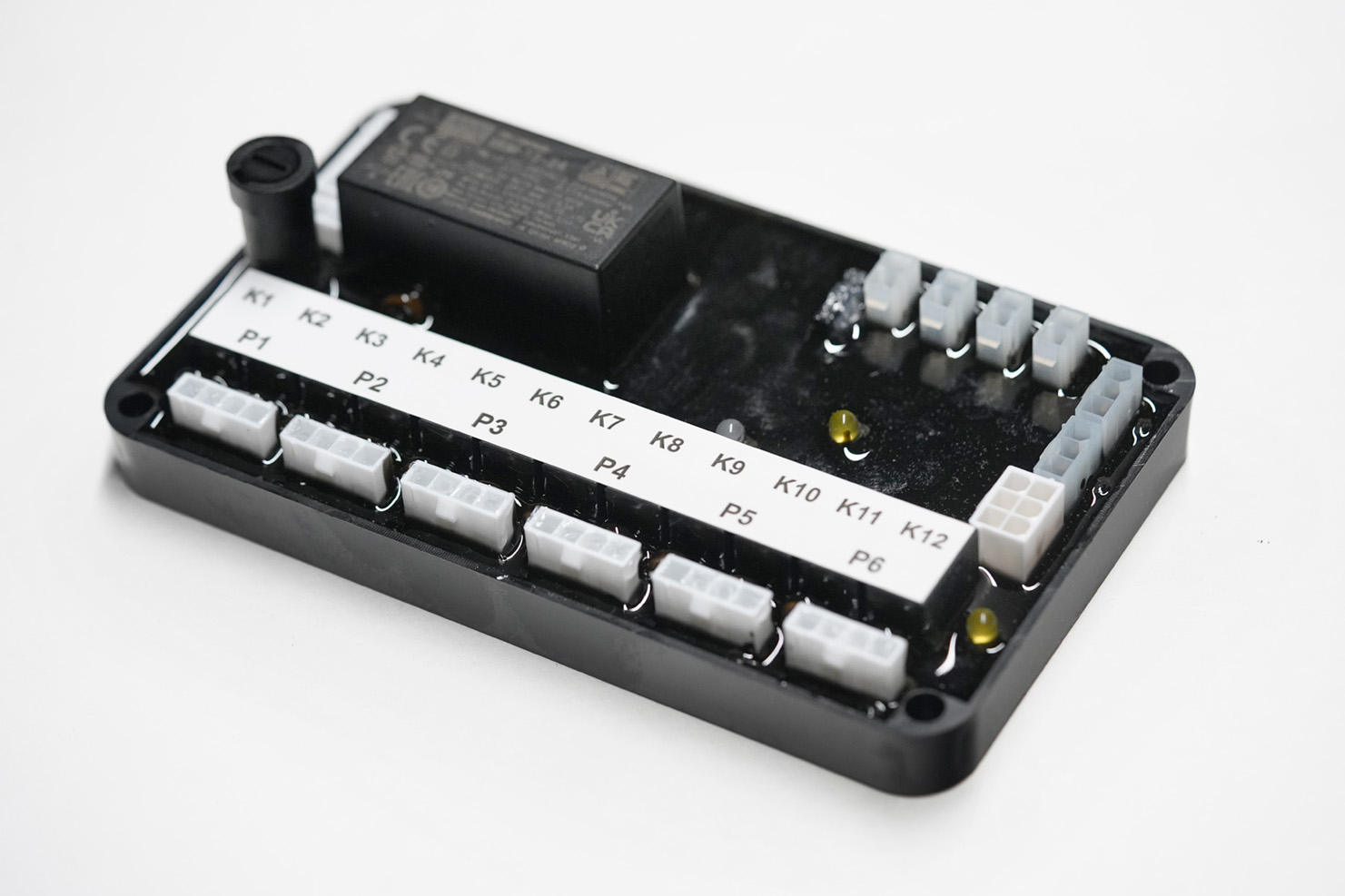 PCB Board encapsulated in epoxy
